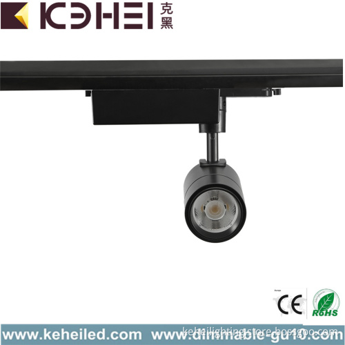 Aluminium 15W LED Track Lights Warm White Black